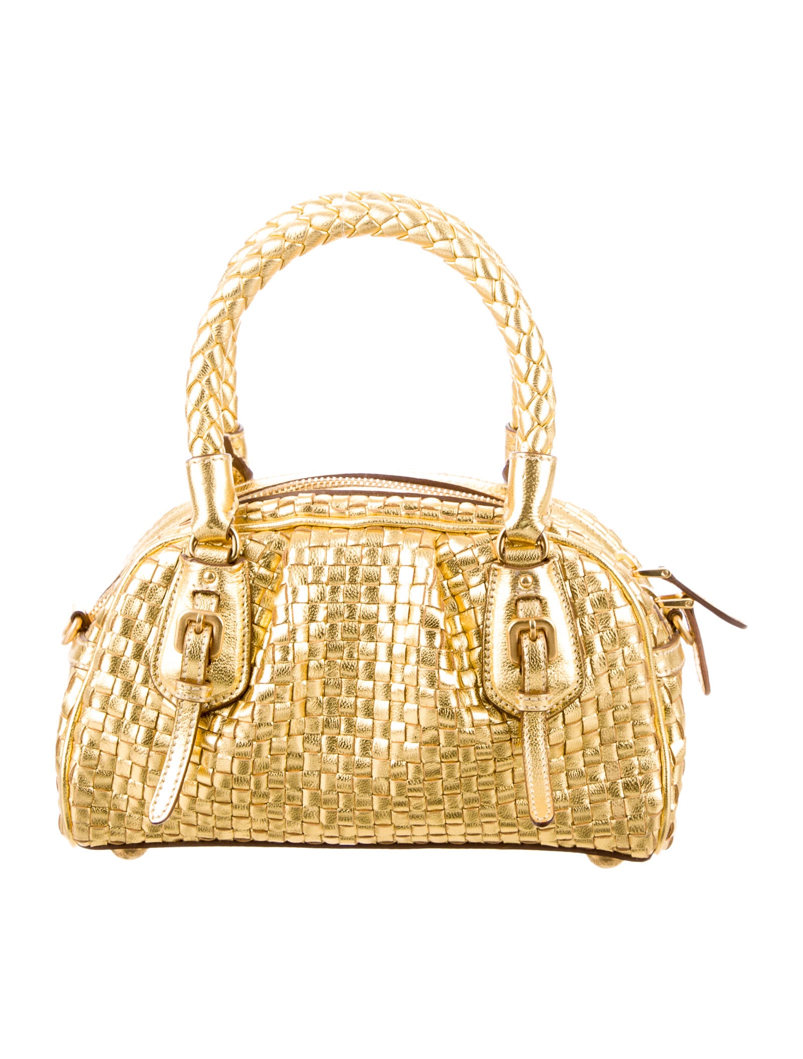 Prada Metallic Madras Mini Crossbody Bag Handbags PRA99622 The