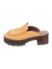 Suede Mules