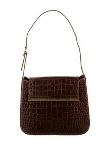 Embossed Shoulder Bag