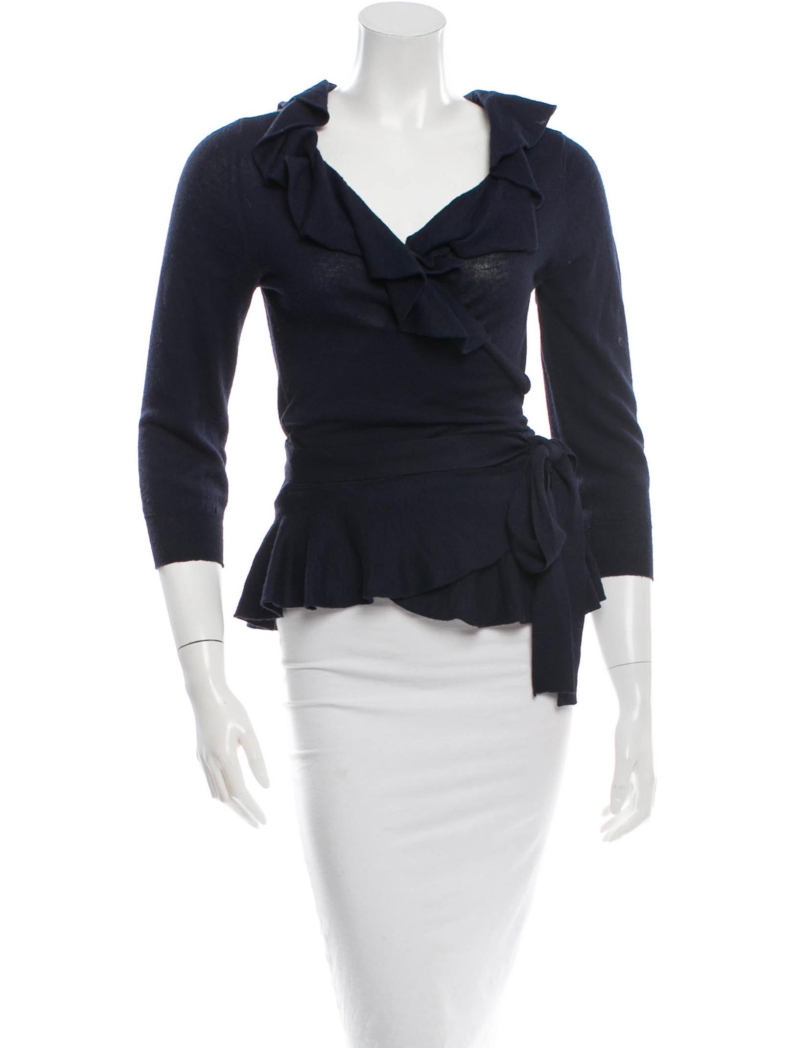 valentino ruffle knit top knitwear wre24152 the valentino ruffle knit top knitwear wre24152 the