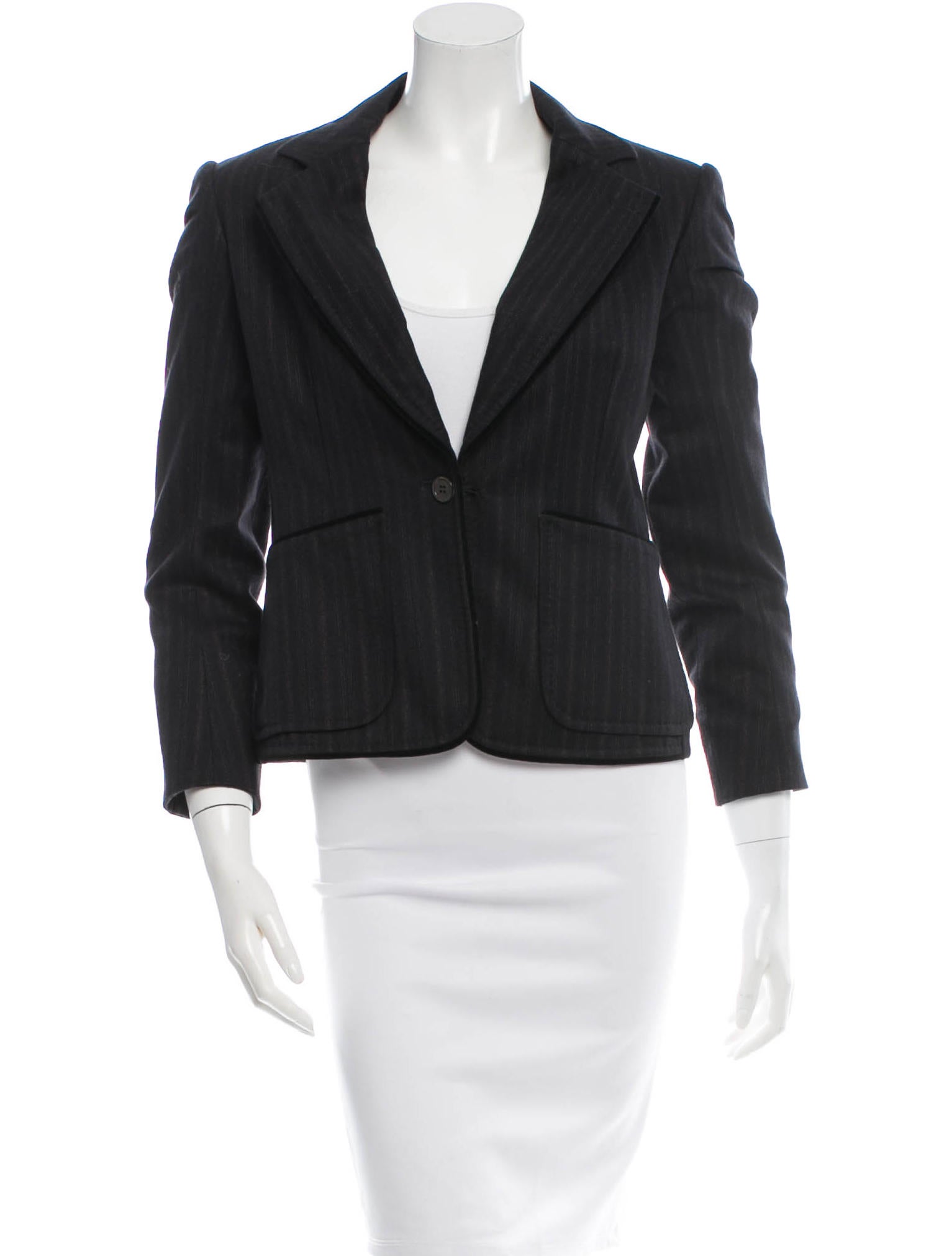 Yves Saint Laurent Blazer Jackets YVE28304 The RealReal
