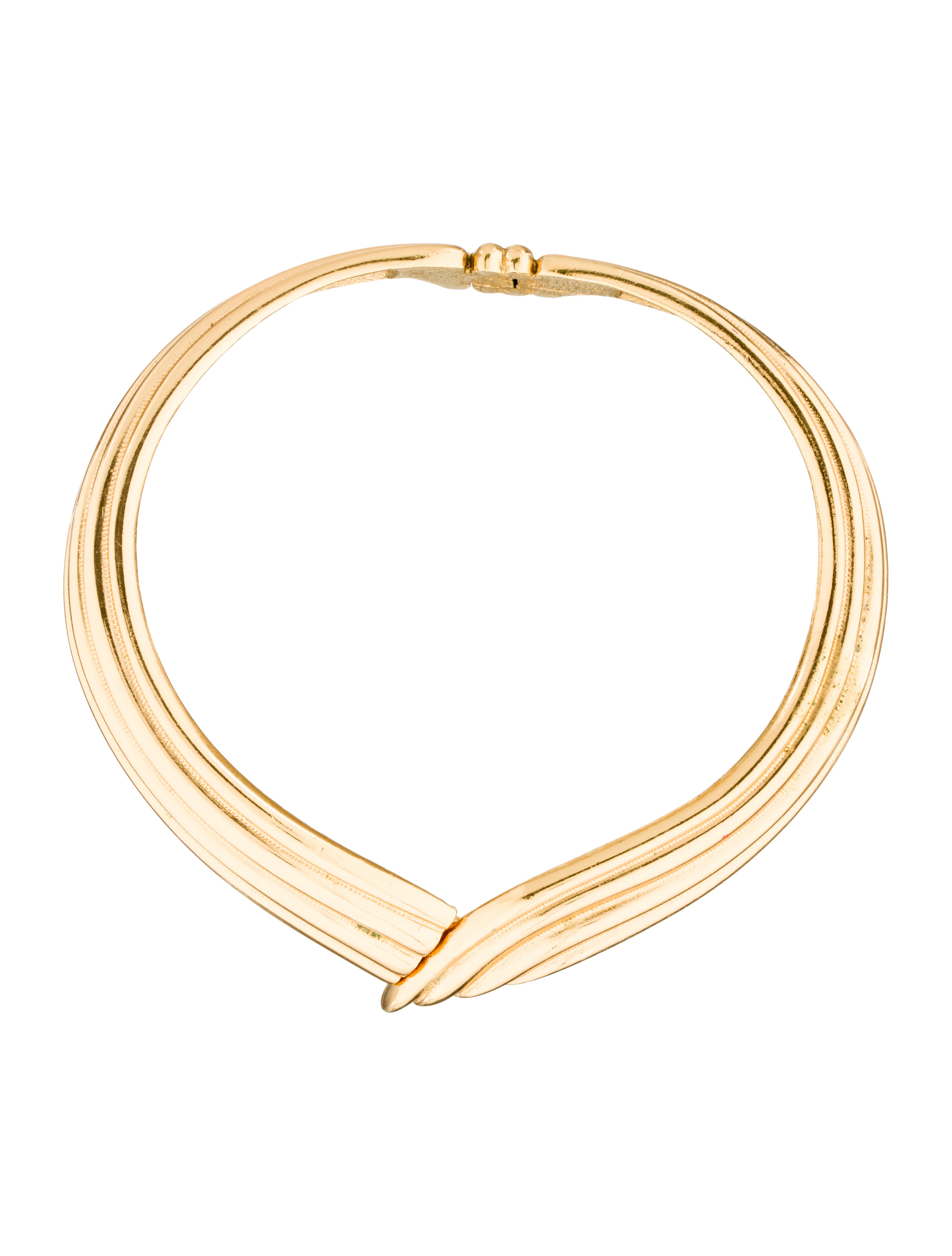 Yves Saint Laurent Collar Necklace - Jewelry - YVE35173 | The RealReal  